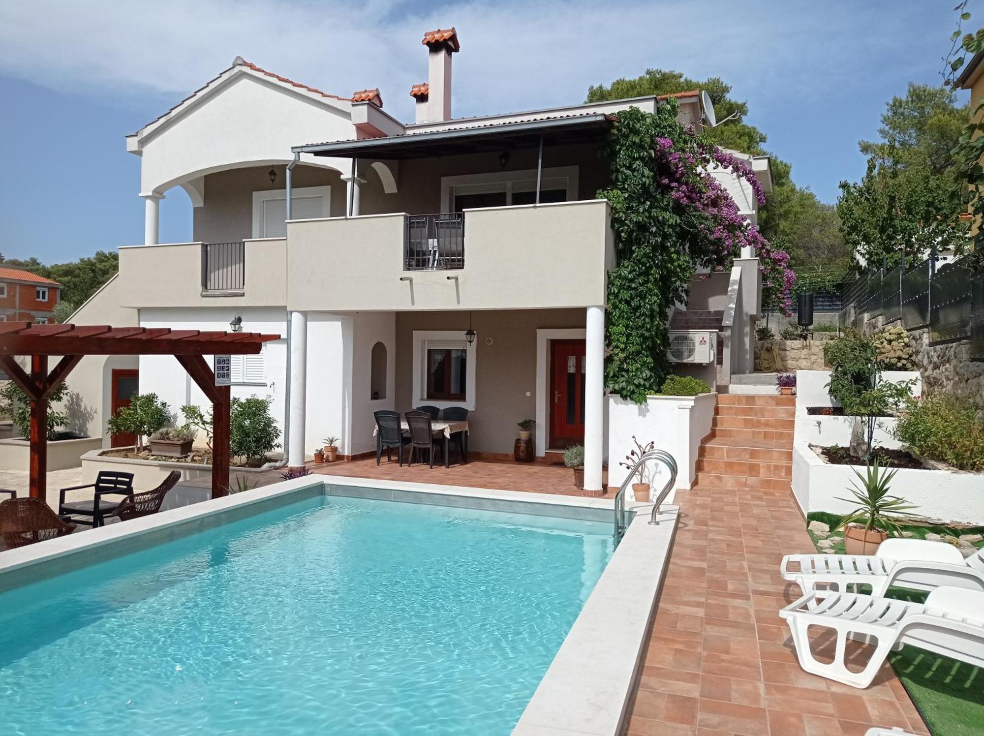 Villa Niko With Private Swimming Pool Zadar Zewnętrze zdjęcie