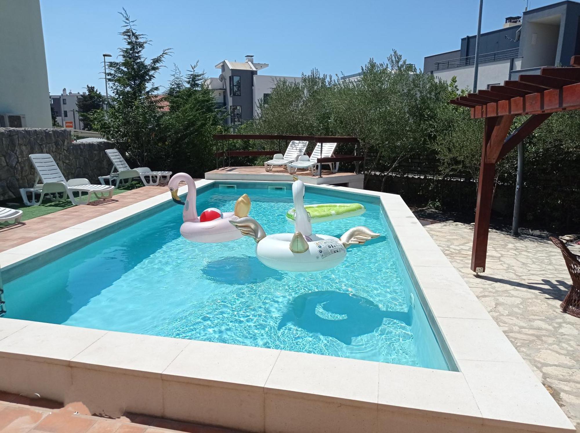 Villa Niko With Private Swimming Pool Zadar Zewnętrze zdjęcie